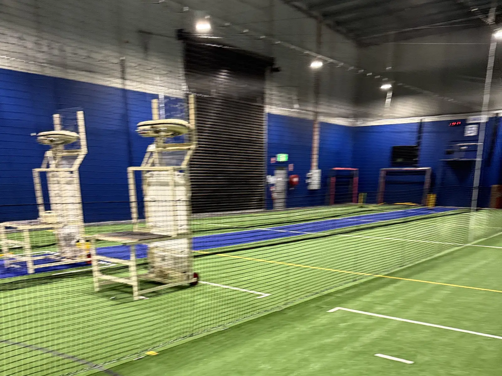 Indoor turf lanes and bowling machines at the Pakenham centre